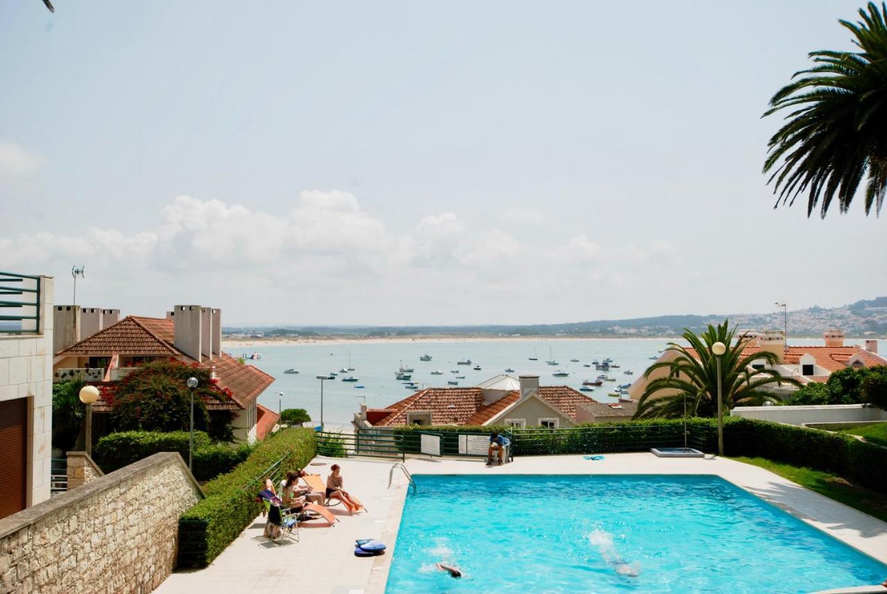 Ocean - Duplex Apartment 65M From The Beach With Pool And Parking Sao Martinho do Porto Bagian luar foto